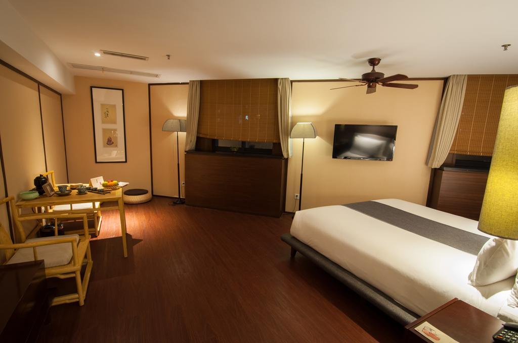 The Hotel Zen Urban Resort Chengdu Exterior foto